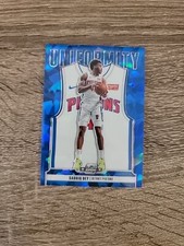 SADDIQ BEY 2020 Contenders Optic Uniformity Blue Cracked Ice Prizm #35 Rookie RC