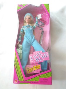 cool blue barbie 1997