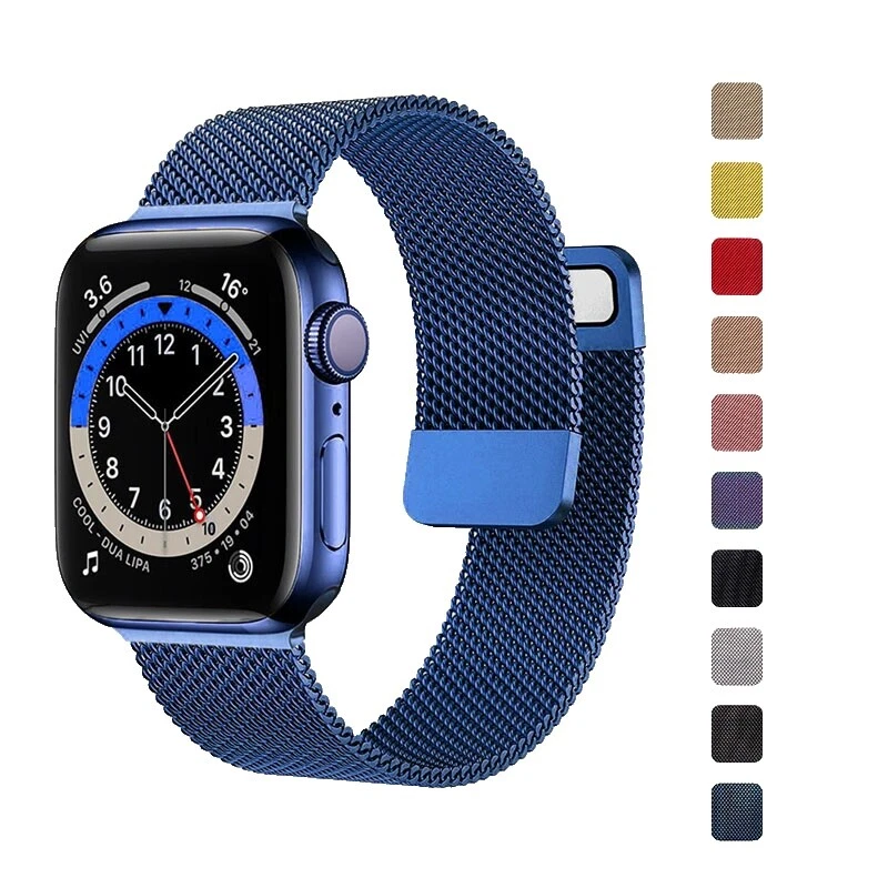 Casual Stainless Steel Wristwatch Bands