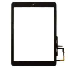 Digitizer with Home Button for Apple iPad Air Black Front Glass Touch Screen