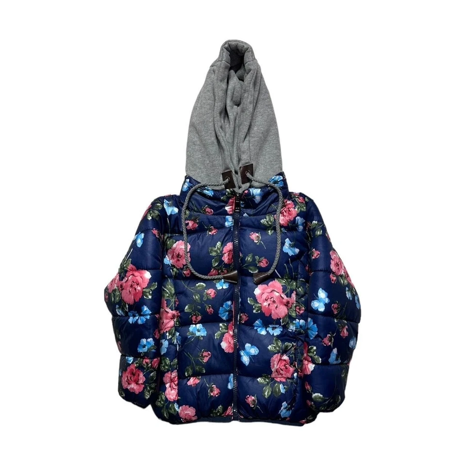 Chaqueta acolchada floral Kenzo para niños Foto 2 de 4