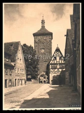 Photo, Fam. a. Mittweida, Bayernurlaub, Rothenburg o.d. Tauber, 1936, d, 5026...