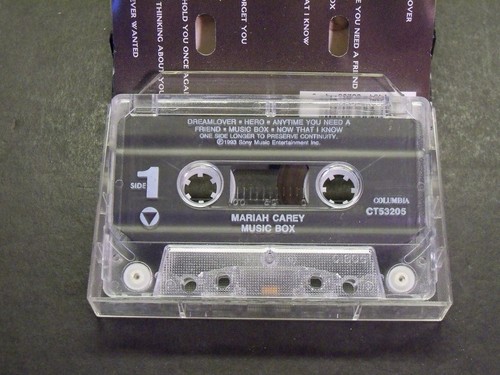 Mariah Carey Self Titled, Emotions, Music Box & Unplugged Cassettes Play Tested - Picture 17 of 23