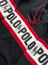 Polo Ralph Lauren Hoodie Women S Spellout Pony Around Drawstring Color Block