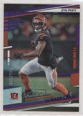 2022 Panini Prestige Xtra Points Premium Purple 185/199 Ja'Marr Chase #59 1u6