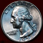 1953 Washington Quarter — photo from another recent sale
