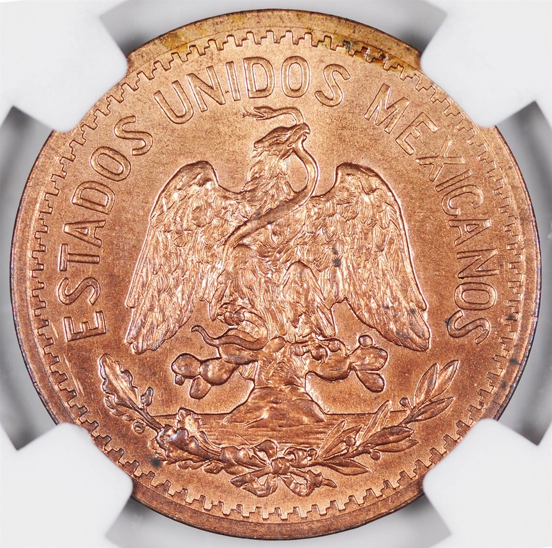 Mexico 1935 10 Centavos MS63RB (NGC)