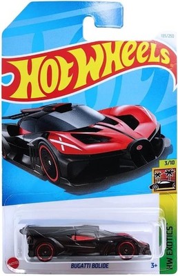 Hot Wheels BUGATTI BOLIDE 2024 HW EXOTICS #185 rot MOC