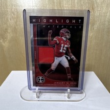Panini Icon Collection Highlight Materials Patrick Mahomes II Chiefs HM-2 Playo…