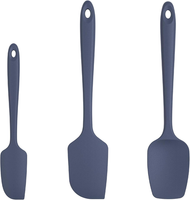 Silikonspatel Set 3Er HitzebestäNdig KüChenhelfer Flexibel Geformt Kochen Backen