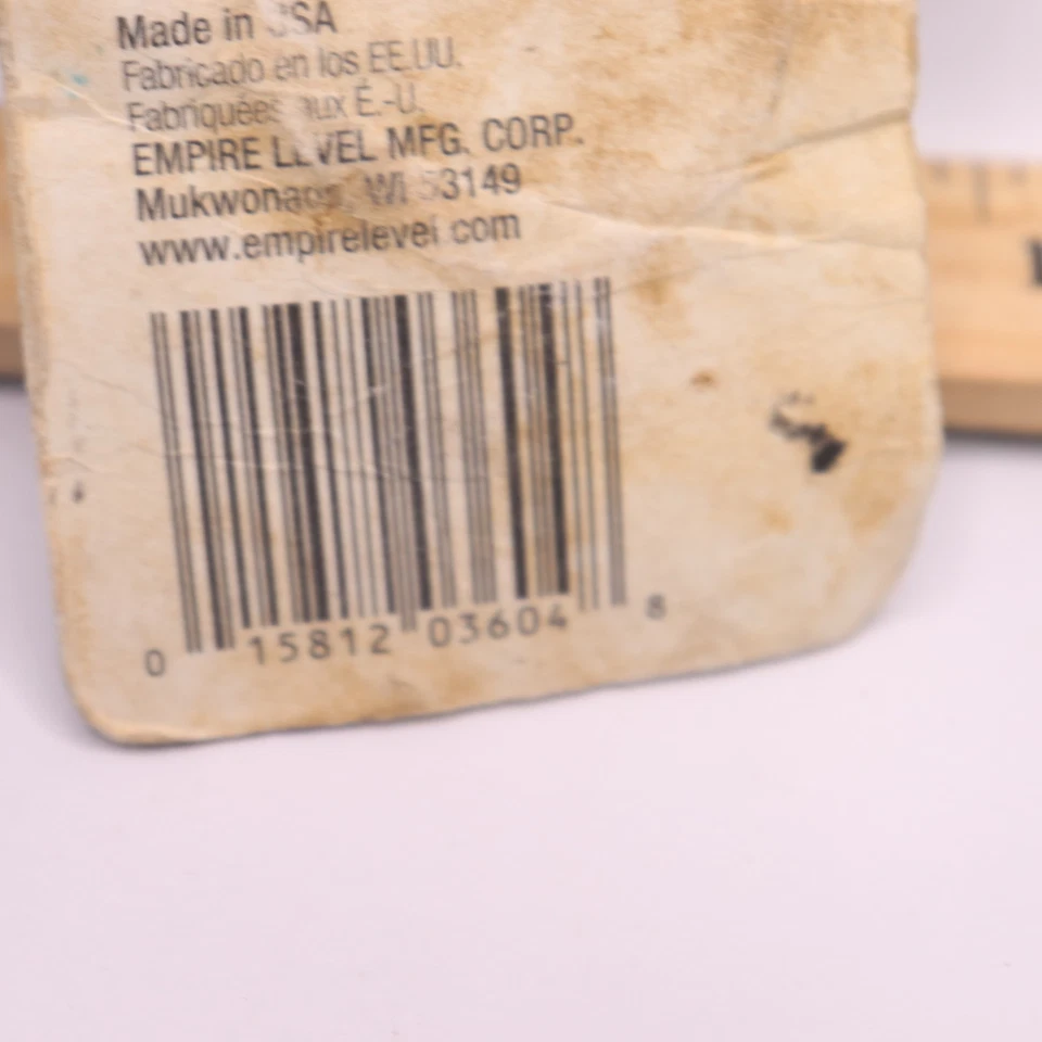 Empire Bullseye Level Clear 1-1/4" 3604 - Image 3 of 4