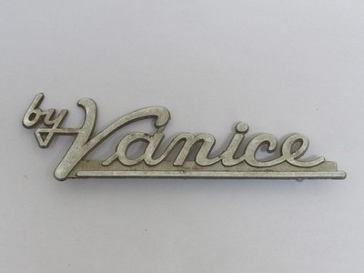 Vintage Vanice Cadillac Oldsmobile Lincoln Nebraska Metal Dealer Badge Tag Trunk