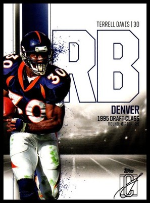 2024 Topps Signature Class #14 Terrell Davis