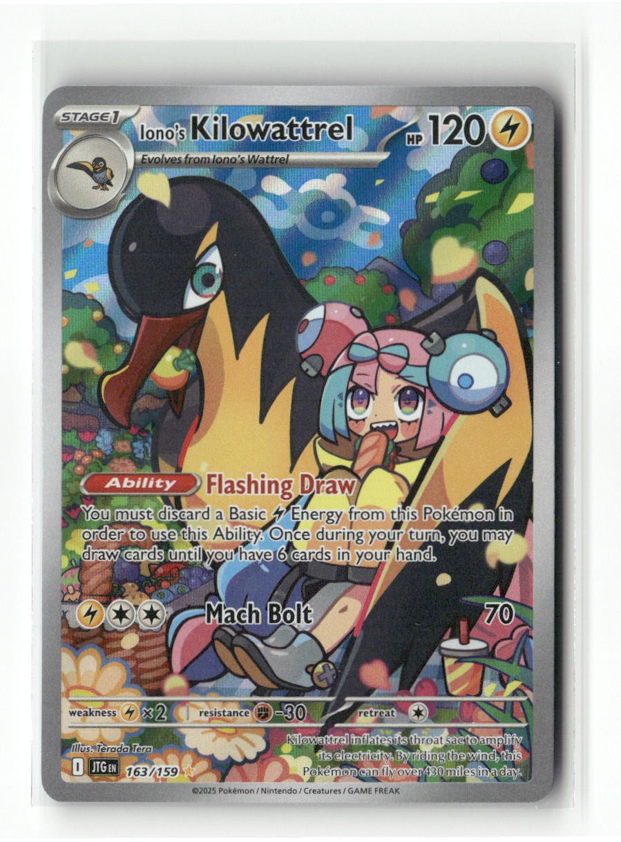 SV09: Journey Together #163/159 Iono's Kilowattrel