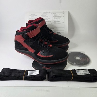 ATI Strength Jump Muscle Training 2012 Black Red Shoes Size US M7.5 W9 RARE