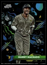 2025 Topps Chrome Cosmic REFRACTOR #86 Manny Machado
