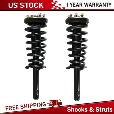 Front Pair Suspension Strut & Coil Spring Assy For 99 00 01 02 03 Acura TL