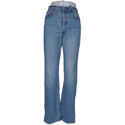 Levi Strauss & Co, Jeans, Größe: 27, Ribcage Straight, Blau, Einfarbig #Lh1