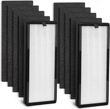 True HEPA Replacement Filter for VEVA 8000 Elite 2 Hepa+4 Carbon 