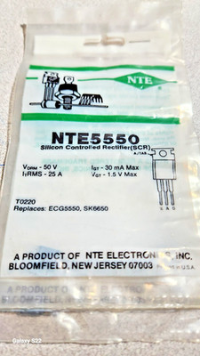 NTE5550 SCR USED I VARIOUS APPLICATIONS