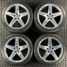 20" FACTORY AUTHENTIC MERCEDES BENZ AMG S63 S65 S550 WHEELS RIMS MICHELIN TIRES