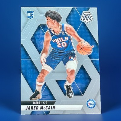 Jared McCain Rookie Card 2024-25 Panini Mosaic #228