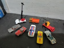 Lot Of 8 Vintage Yatming Die Cast Vehicles Cars