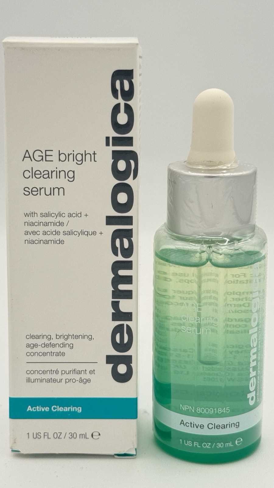 Dermalogica Age Bright Clearing Serum 1 oz Exp 03/2027