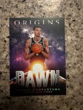 Victor Wembanyama 2023-24 Panini Origins No.25 Dawn Ssp Case Hit Rookie Card