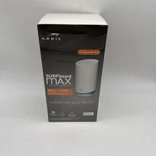 ARRIS Surfboard MAX W21 Tri-Band Mesh Ready Wi-Fi 6 Router AX6600 -- NEW