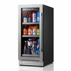 Ca'Lefort 15" Beverage Beer Cooler Energy Drink Soda Mini Fridge 100 Can 34-54°F