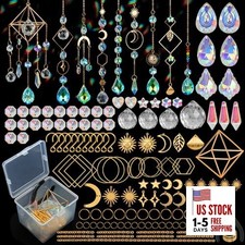 DIY Suncatchers, 400 pcs Sun Catchers Making Supplies Kit Art and Crafts for