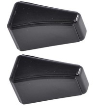 Black Seat Adjuster Knob Set For 1966-1974 Dodge Charger And Cornet
