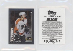 2022-23 Topps Chrome NHL Sticker Collection Travis Konecny #374