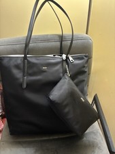 DKNY Black Tote Bag With Bonus Small Pouch Phoenix 2 in 1 Tote New With Tags