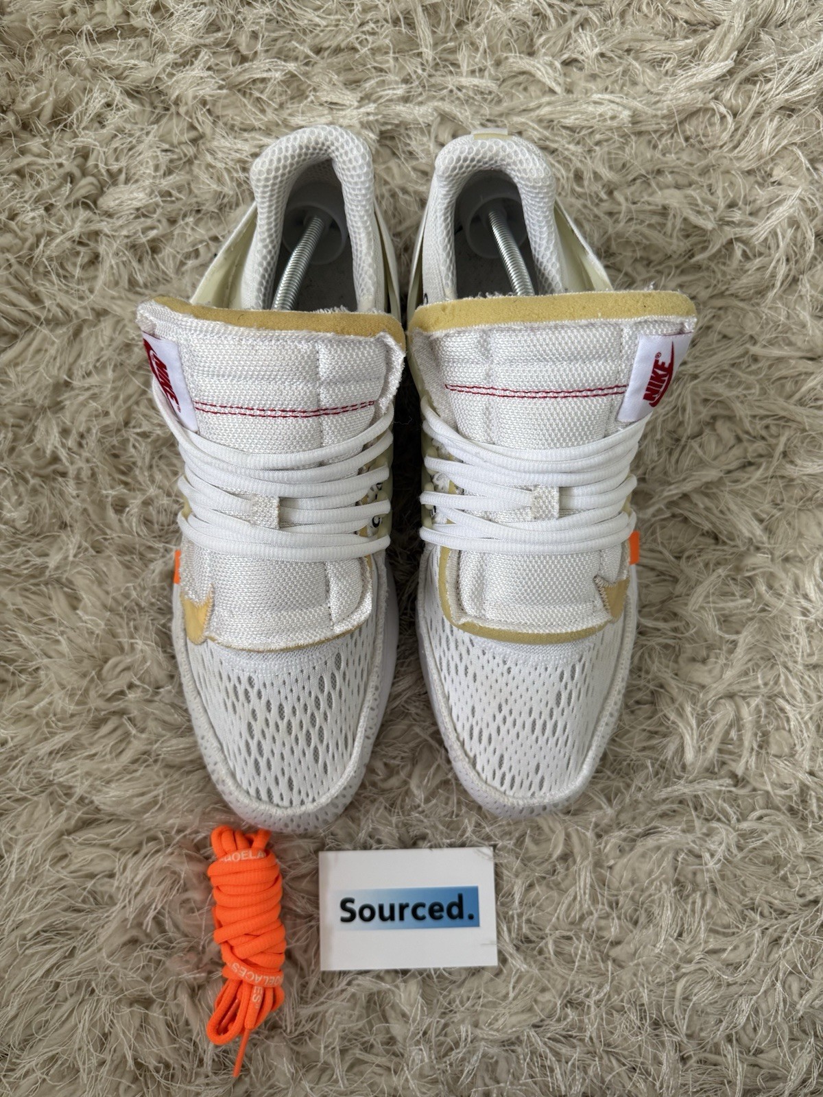OFF WHITE X NIKE Nike x OFF WHITE Air Presto White UK 10 USA 11 EU 45 AA3830 100