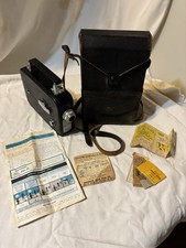 Kodak Cin -Kodak Eight-25 8mm Non Reflex Black Movie Camera w/ Case Strap