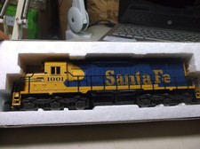 HO SD-35 Diesel Locomotive1001 Santa Fe Atlas Original Box
