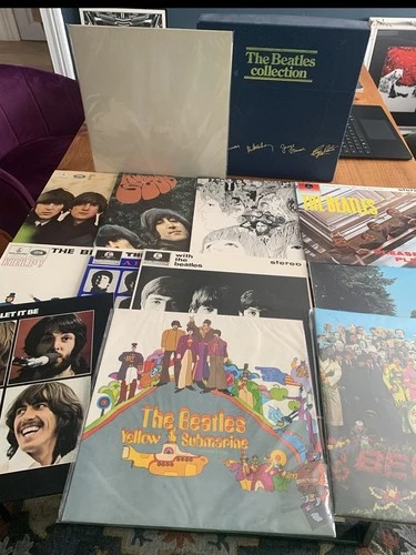 The Beatles Collection-Rare13  Vinyl LP Blue Beatles Box Set NM/EX W/All Inserts