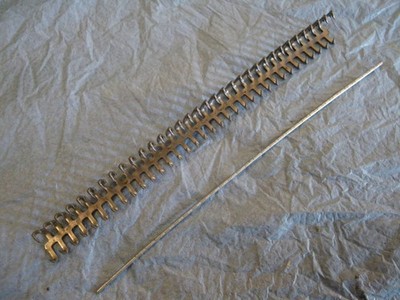 Alligator Flachriemenverbinder Nr.20 4 bis 5 mm x 12'' Stahl Schnürung Antriebsriemenverschluss