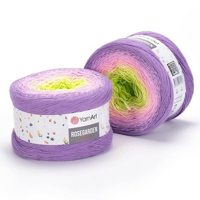 Yarnart Rosegarden 100 Cotton Yarn 250G 1000M For Knitting Crocheting Summer ...