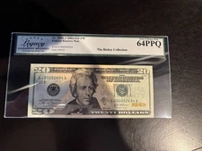 DBR 2004 $20 FRN Kansas City Fr. 2090-J Legacy 64 PPQ Low Serial EJ00002694A