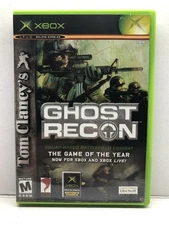 Tom Clancy's Ghost Recon (Microsoft Xbox, 2002) Complete w/ Manual - Tested