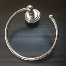 Ginger Chelsea Polished Nickel Towel Ring Wall Mounted 7"