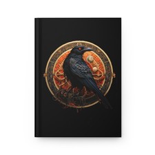 Hardcover Journal Matte Raven Collection Black
