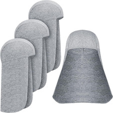 4 Pcs Hard Hat Sun Shade Cooling Skull Cap Elastic Sun Shade Neck Shield Quick D 4 Pcs Hard Hat Sun Shade Cooling Skull Cap Elastic Sun Shade Neck Shield Quick D