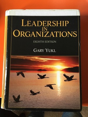 Leadership in Organizations - hardcover Yukl, Gary