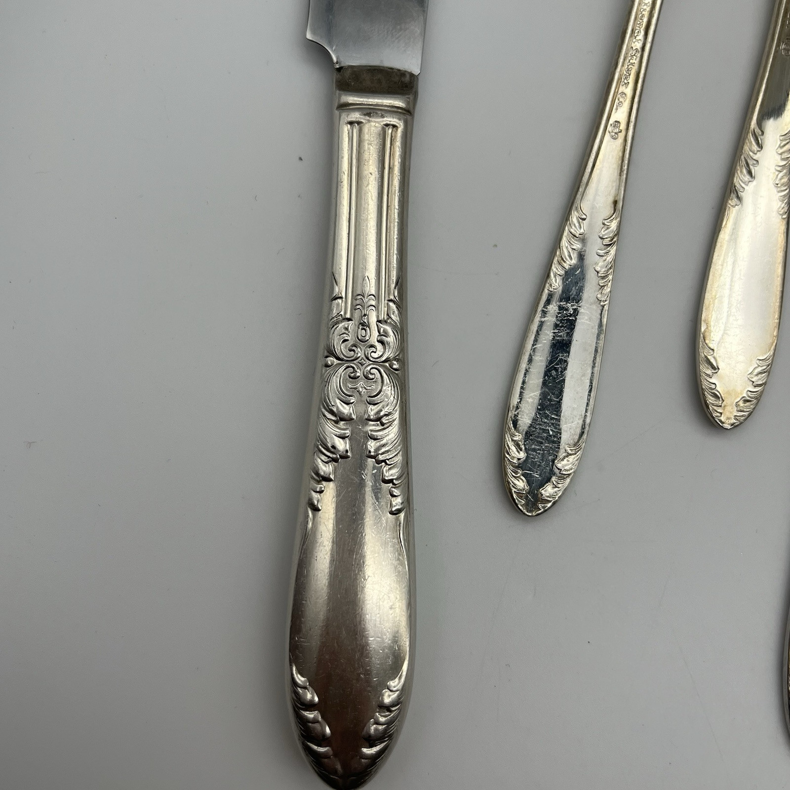 National Silver Co King Edward Flatware Misc. Set Silverplate Silverware Pieces