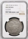 1878-P Morgan Dollar 7TF Rev of 78 NGC UNC DETAILS