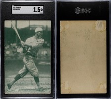 1927 Exhibits Zack Wheat Philadelphia Phillies HOF SGC 1.5